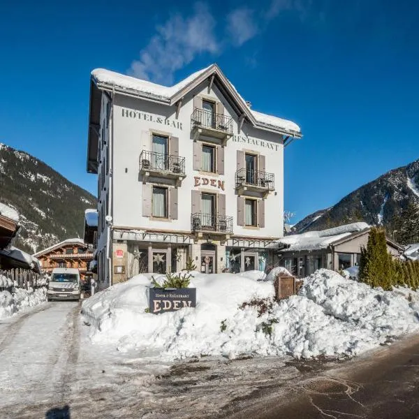 Eden Hotel, Apartments and Chalet Chamonix Les Praz，位于夏蒙尼-勃朗峰的酒店