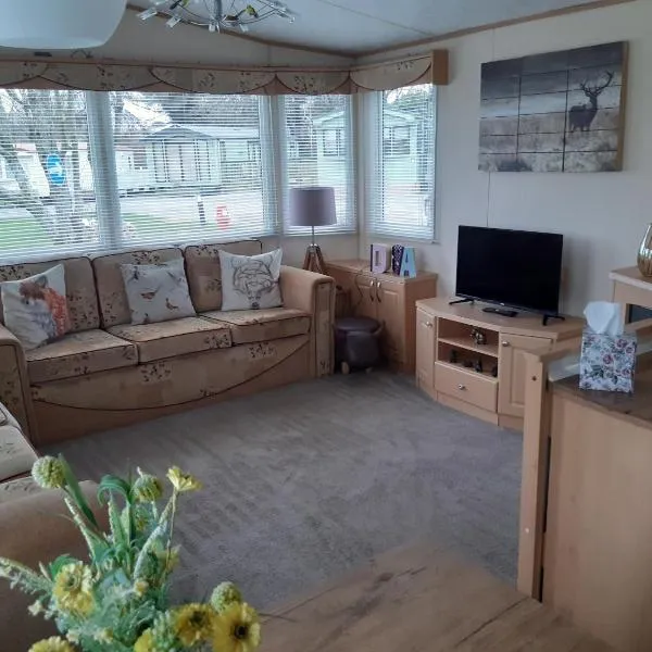 24 The Beeches Caravan Park，位于Bothel的酒店