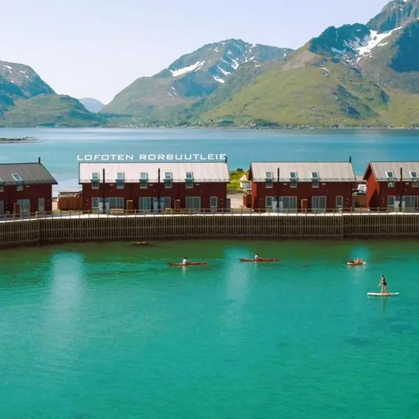 Lofoten rorbuutleie - Lilleeidet，位于Rishaugen的酒店