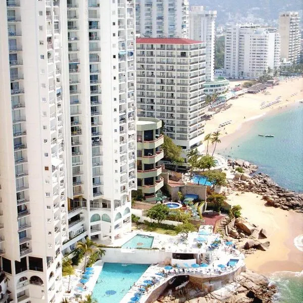 Hotel Las Torres Gemelas Acapulco，位于派德拉库耶斯塔的酒店