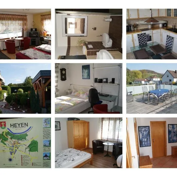 Komplette Wohnung im schönen Weserbergland / Heyen，位于Heyen的酒店