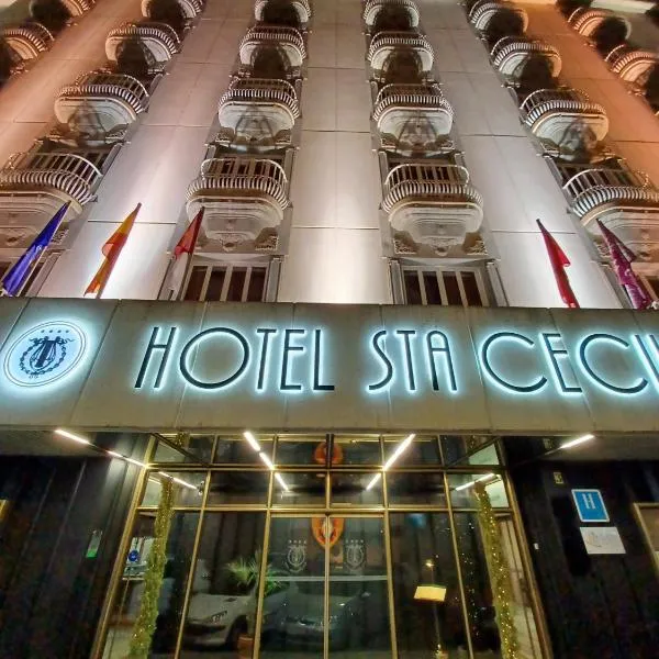 圣锡西利亚酒店，位于Corral de Calatrava的酒店