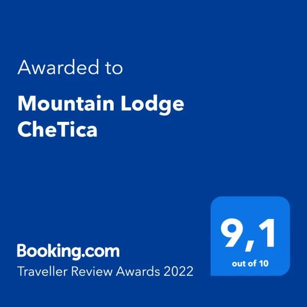 Mountain Lodge CheTica，位于Carrillo的酒店