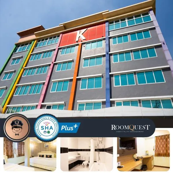 RoomQuest Suvarnabhumi Airport Romklao Soi 6，位于Ban Bang Chan的酒店