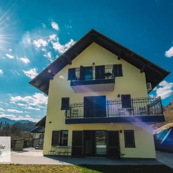 Hostel Bled Paradise Slovenia，位于Bled-Rečica的酒店