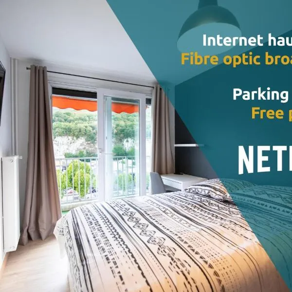 Les chambres du Vercors - Parking Free Fibre Netflix，位于方黛涅的酒店