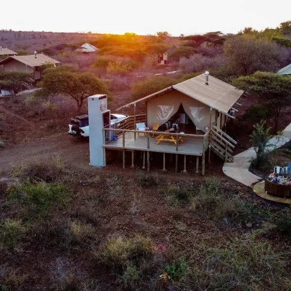 AfriCamps at White Elephant Safaris，位于Pongola Game Reserve的酒店