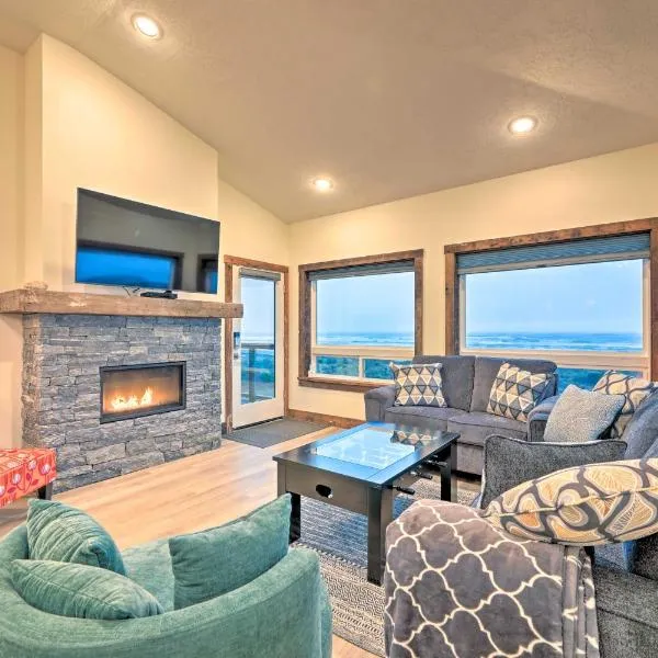 Sanderling Sea Cottages, Unit 5 with Ocean Views!，位于沃尔德波特的酒店