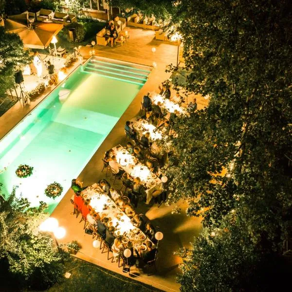 Hotel Milano Pool & Garden，位于Pozzolgroppo的酒店