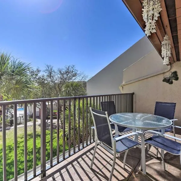 Siesta Key Condo Resort Amenities, Walk to Beach!，位于西耶斯塔岛的酒店