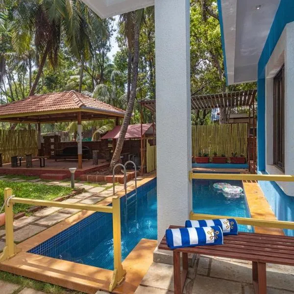 SaffronStays Beach Blues, Alibaug，位于阿利鲍格的酒店