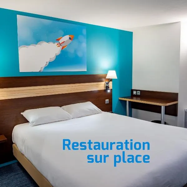 Contact Hotel Restaurant La Chaumière Les Mureaux-Flins，位于Brueil en Vexin的酒店