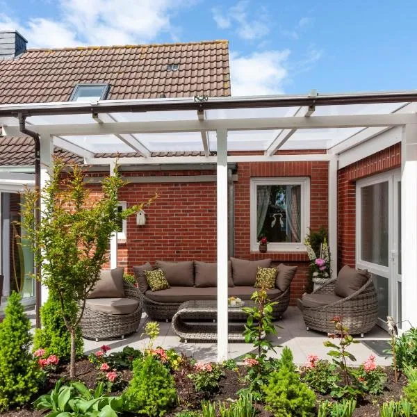 Hotel garni NordSeerose Greetsiel，位于克鲁姆赫恩的酒店