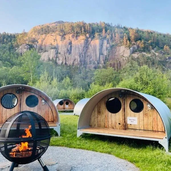 Hikers Camp, Part of Preikestolen BaseCamp，位于Frafjord的酒店