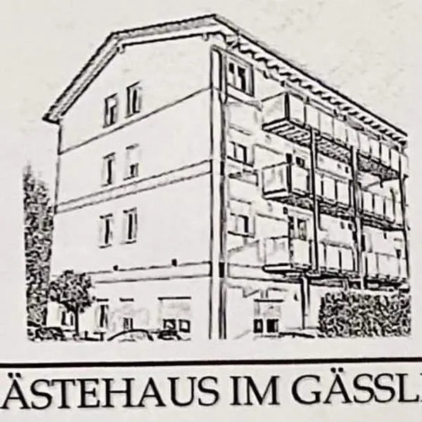 Hotel im Gässle，位于Hohenstaufen的酒店
