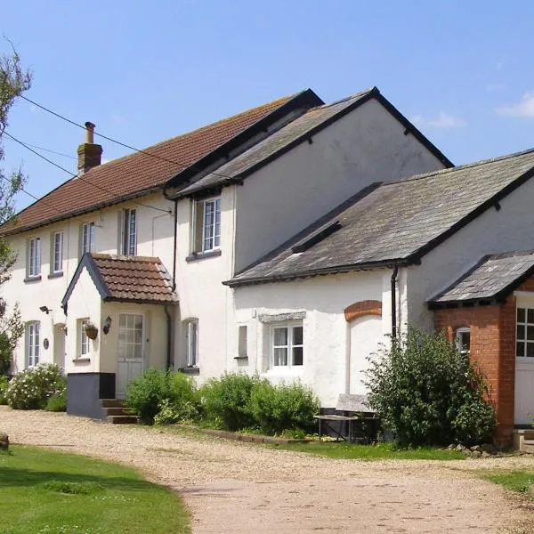 Highdown Farm Holiday Cottages，位于卡伦普顿的酒店