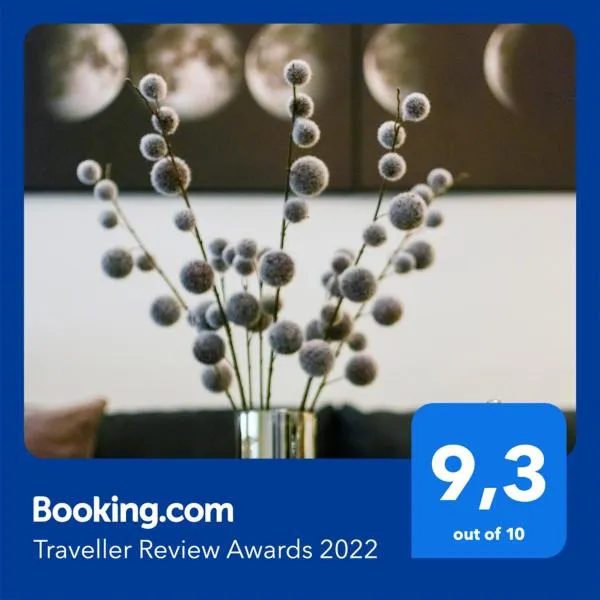 SPACE AGE Design-Luxus-Apartment, Terrasse, Zentral，位于格拉的酒店