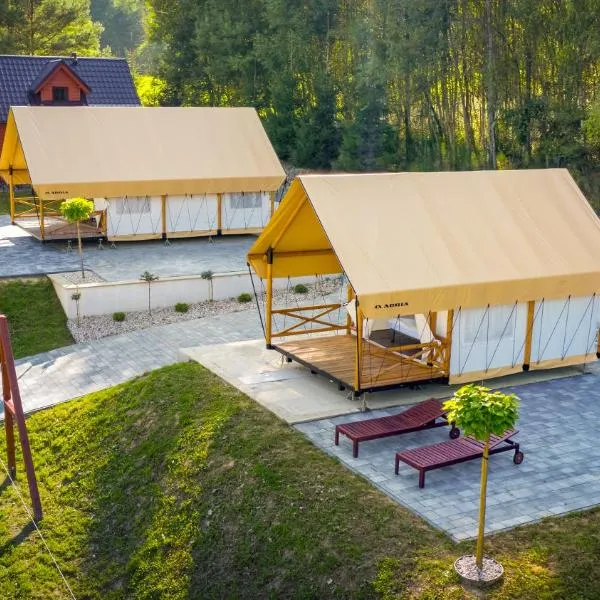 Glamping Pod Gwiazdami，位于Pietrusza Wola的酒店