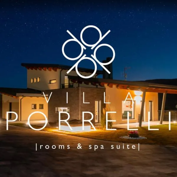 VILLA PORRELLI rooms & spa suite，位于Bominaco的酒店