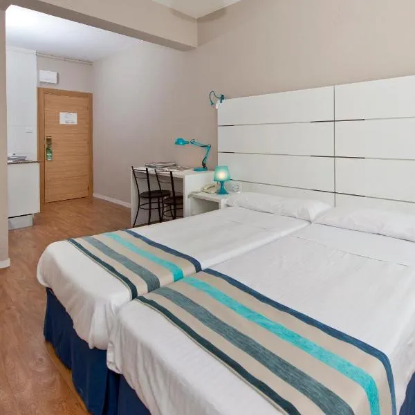 阿兰萨苏一室公寓酒店，位于Sobremazas的酒店