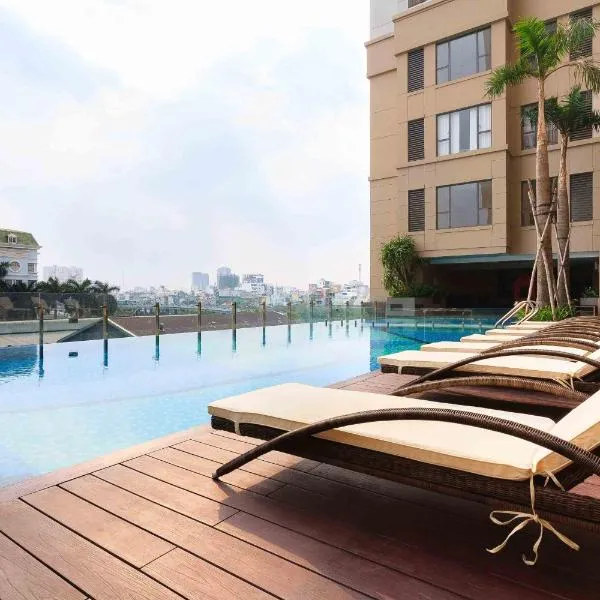 Tresor condo 3 bedrooms in center accept from 20 nights，位于胡志明市的酒店