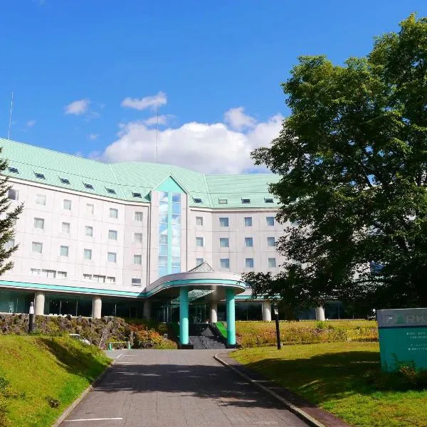 Biei Shirogane Onsen Hotel Park Hills，位于Shibinai的酒店