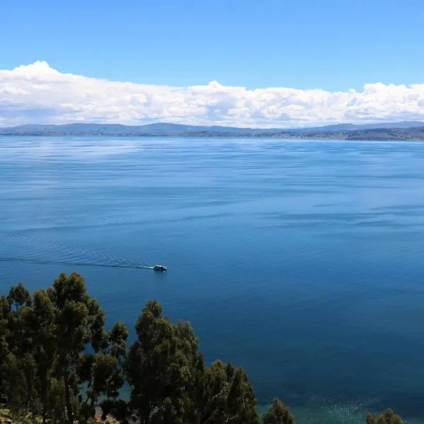 TAQUILE LODGE - Un lugar de ensueño，位于Huillanopampa的酒店