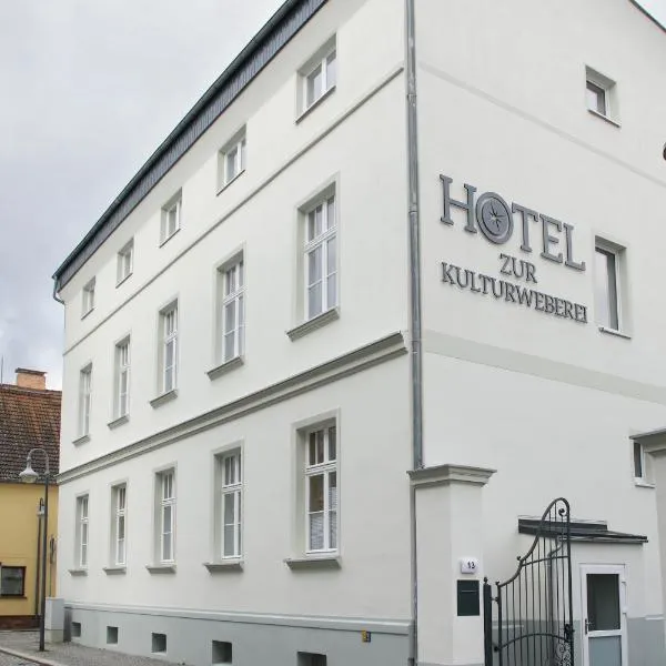 Hotel zur Kulturweberei，位于Schacksdorf的酒店