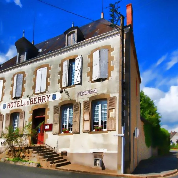 贝里酒店，位于Le Bourg-dʼHem的酒店