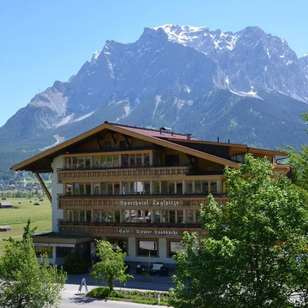 Sporthotel Zugspitze，位于比伯维尔的酒店