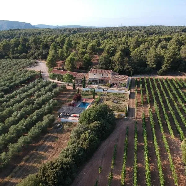 Domaine de Villemus，位于Jouques的酒店
