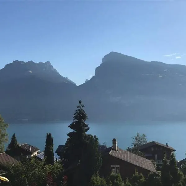 Herrlicher Blick auf Berge und See，位于法伦湖的酒店