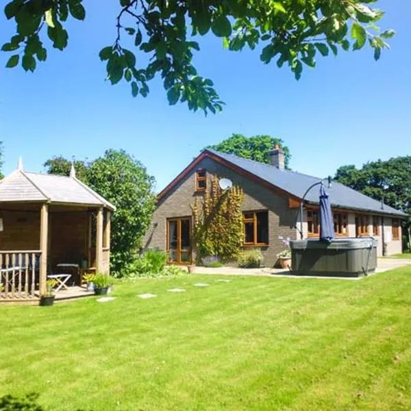 Tynddol Bungalow，位于Llanbadarn-fynydd的酒店