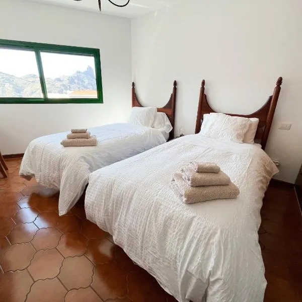 Central House at Tejeda's Heart with Amazing View，位于克鲁兹·德·特赫达的酒店