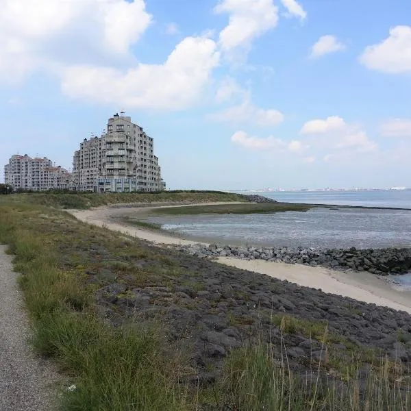 Kustverhuur, Prachtig appartement met uitzicht op zee, Port Scaldis 09-051，位于布雷斯肯斯的酒店