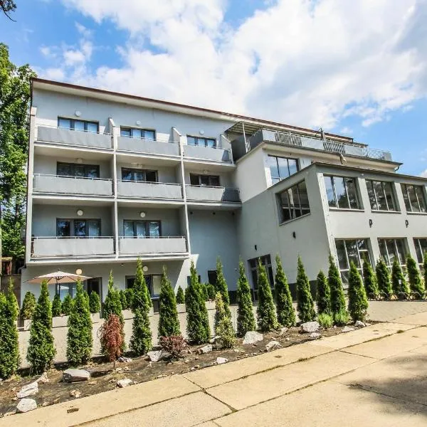 Hotel U Pláže，位于迪耶河畔弗拉诺夫的酒店