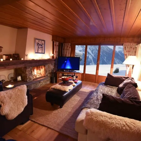 Ski-in, Chalet-style appt Central Verbier - 1 Min Walk to Lift，位于韦尔比耶的酒店