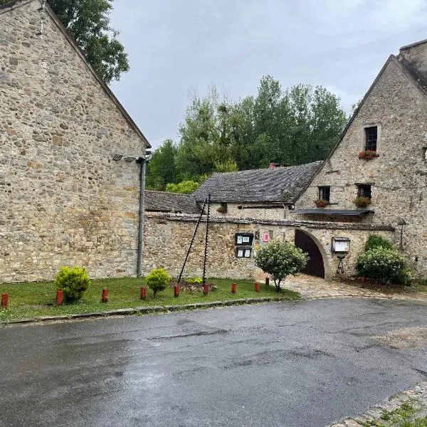 Moulin de Flagy，位于Le Bignon-Mirabeau的酒店