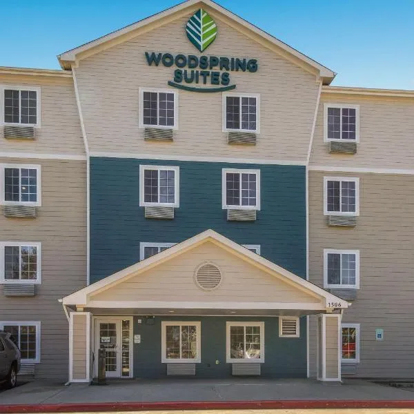 WoodSpring Suites Houston La Porte，位于Morgans Point的酒店