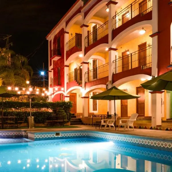 La Casona Tequisquiapan Hotel & Spa，位于La Laja的酒店