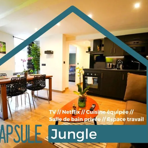 Capstay Jungle centre ville & Netflix，位于瓦朗西纳的酒店