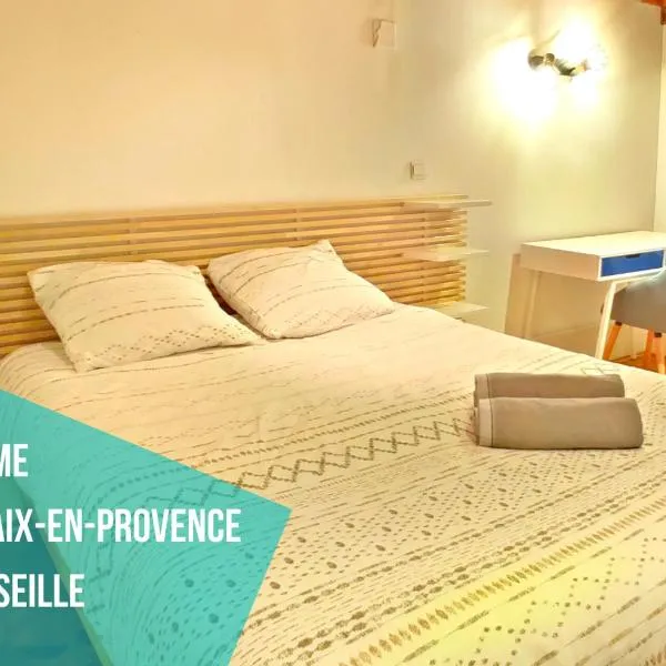 ENTRE AIX ET MARSEILLE - Petite maison à Auriol，位于Auriol的酒店