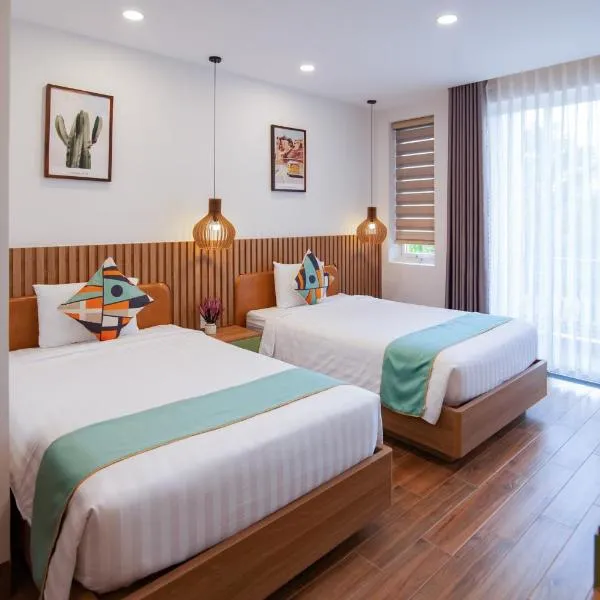 The View Hotel，位于Ấp Vĩnh Bình的酒店