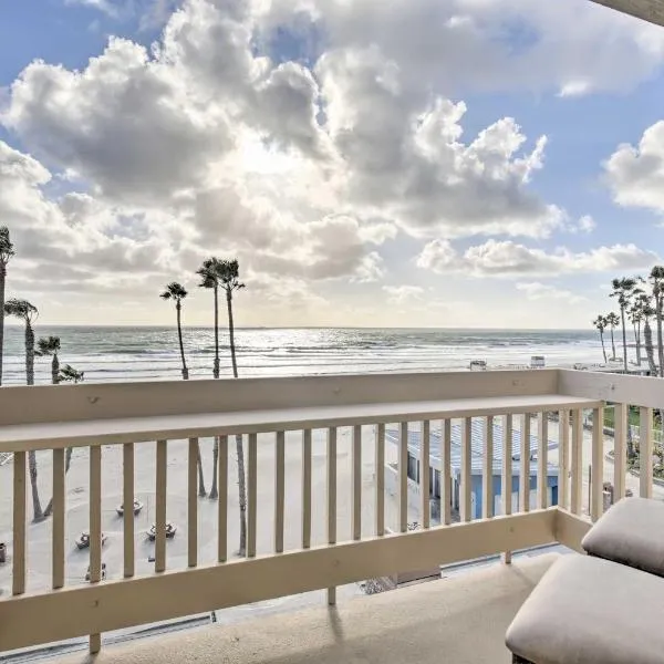 Charming Oceanside Condo with Beach and Pool Access!，位于奥欣赛德的酒店