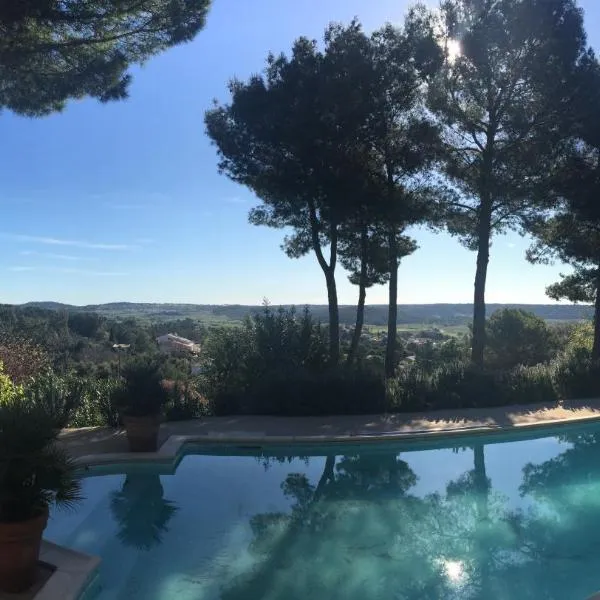 appartement indépendant avec vue panoramique，位于Combaillaux的酒店
