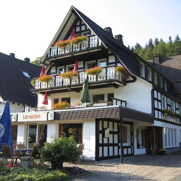 Pension & Ferienhaus Latröpchen，位于伦讷施塔特的酒店