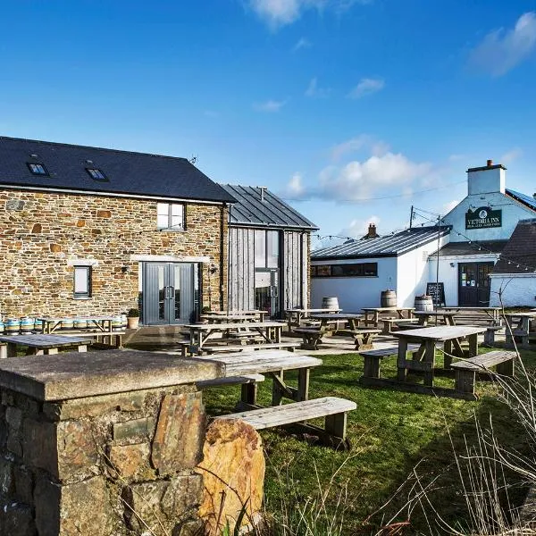 Victoria Inn Brewhouse B&B，位于Treffynnon 的酒店