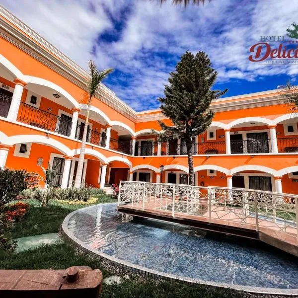Hotel Delicias Tequila，位于Amatitán的酒店