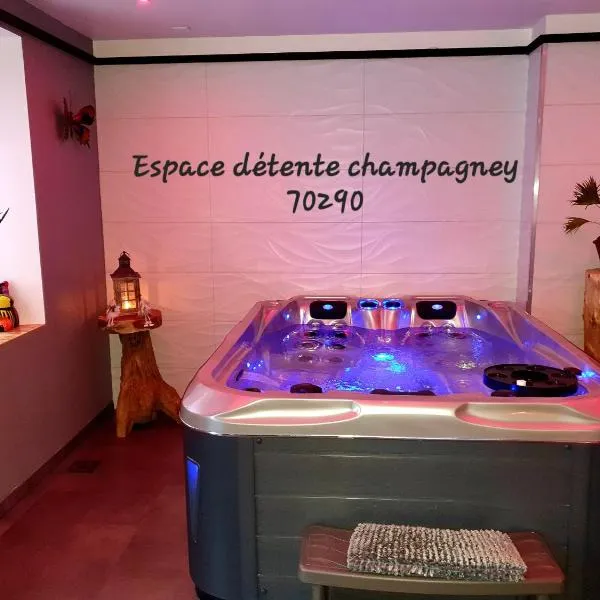 Espace détente Champagney，位于Étobon的酒店