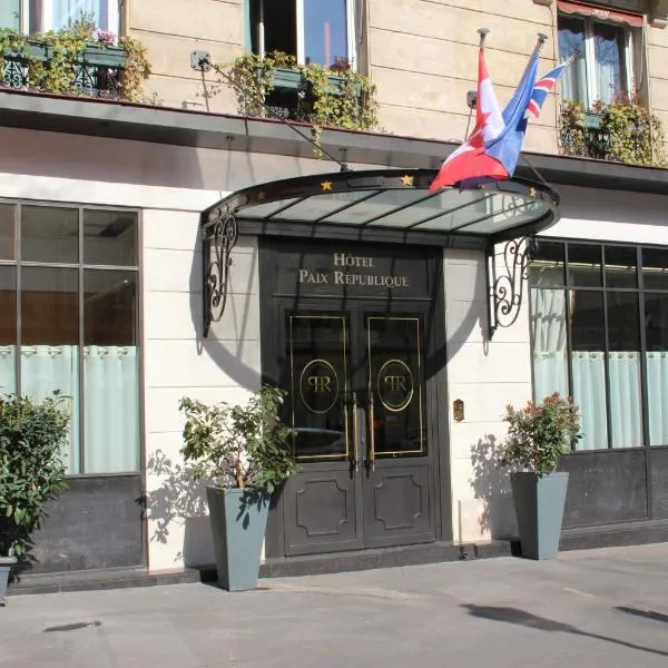 The Originals City Hotel Paix Republique，位于巴黎的酒店